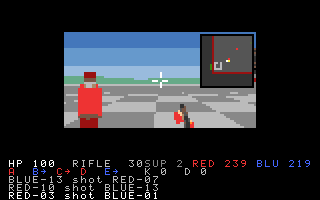 Amiga: a minute later, the kill feed busy