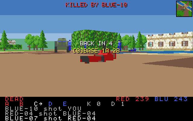 Windows: the HUD, the radar and the kill feed